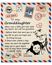 There Was A Little Girl Stole To Granddaughter Fleece Blanket - 50" x 60" front