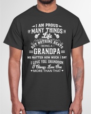 Proud Many Things But Nothing Beats Being AGrandpa Classic T-Shirt garment-tshirt-unisex-front-03