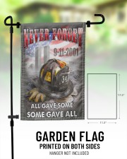 Never Forget All Gave Some Some Gave All 11.5"x17.5" Garden Flag aos-garden-flag-11-5-x-17-5-lifestyle-front-01