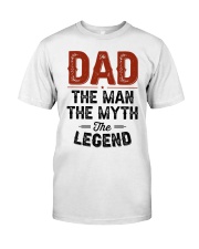 Dad The Man The Myth The Legend - For Dad Premium Fit Mens Tee tile