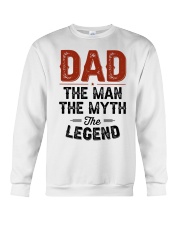 Dad The Man The Myth The Legend - For Dad Crewneck Sweatshirt tile