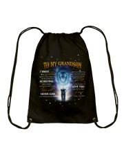 Grandson Lion Promise To love You For The Rest Drawstring Bag tile