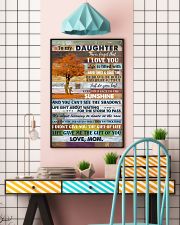 To My Daughter Never Forget That I Love You 11x17 Poster lifestyle-poster-6