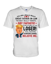 You're A Really Great FIL Fantastic - For FIL V-Neck T-Shirt tile