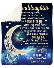 Daughter Half Moon Promise To Love U For The Rest Sherpa Fleece Blanket tile