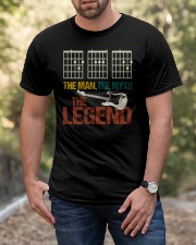 Guitar Dad The Man The Myth The Legend - For Dad Classic T-Shirt apparel-classic-tshirt-lifestyle-front-53