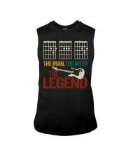 Guitar Dad The Man The Myth The Legend - For Dad Sleeveless Tee tile