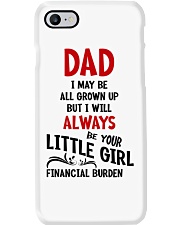 Dad I'll Always Be Your Little Girl Phone Case tile