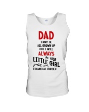 Dad I'll Always Be Your Little Girl Unisex Tank tile
