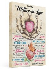 You Are The Mother I Received To Mother-In-Law 16x24 Gallery Wrapped Canvas Prints front