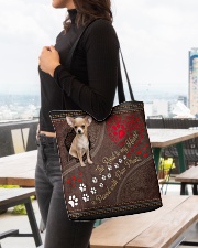 Chihuahua-dog-the-road-to-my-heart All-over Tote aos-all-over-tote-lifestyle-front-04