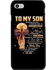 Be Brave Have Courage Love Life - Lion Mom To Son Phone Case tile