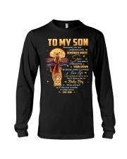 Be Brave Have Courage Love Life - Lion Mom To Son Long Sleeve Tee tile