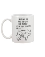 Personalized Name Butt let me touch it forever Mug back
