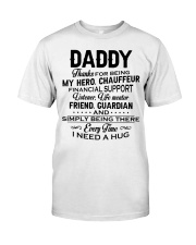 Thanks For Being My Hero Chauffeur - For Dad Premium Fit Mens Tee tile
