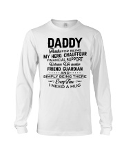 Thanks For Being My Hero Chauffeur - For Dad Long Sleeve Tee tile
