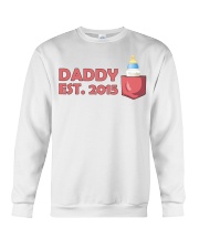 Daddy Est 2015 - For Husband Crewneck Sweatshirt tile