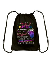 TATTOO CONTROL MOUTH May Drawstring Bag tile