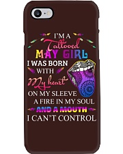 TATTOO CONTROL MOUTH May Phone Case tile