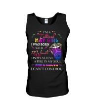 TATTOO CONTROL MOUTH May Unisex Tank tile