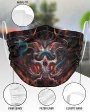 Skull 3d 2 Layer Face Mask - Single aos-face-mask-2-layers-lifestyle-front-51