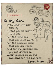 I Love U 4The Amazing Man U Are Today Mom To Son Fleece Blanket - 50" x 60" front