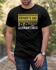 Father's Day 2020 Quarantined - For Dad Classic T-Shirt apparel-classic-tshirt-lifestyle-front-53