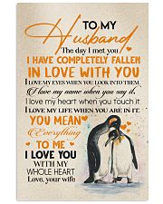 The Day I Met You I Have Completely To Husband Vertical Poster tile
