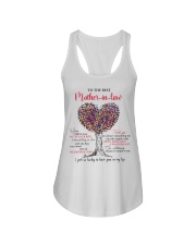 To The Best Mother-In-Law Feel So Lucky To Have U Ladies Flowy Tank tile