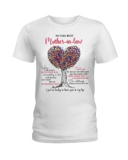 To The Best Mother-In-Law Feel So Lucky To Have U Ladies T-Shirt tile