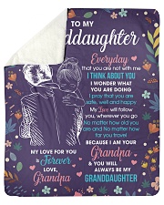 GD My Love For You Is Forever And Will Follow You Sherpa Fleece Blanket tile
