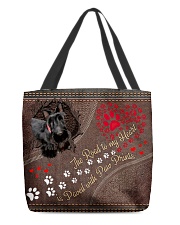 Scottish-Terrier-dog-the-road-to-my-heart All-over Tote front
