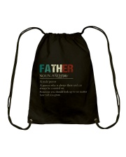 Father Definition Drawstring Bag tile