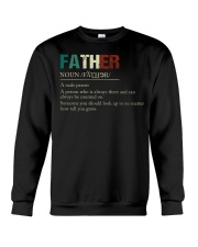 Father Definition Crewneck Sweatshirt tile