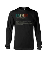 Father Definition Long Sleeve Tee tile