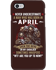 Tattoo April Phone Case tile