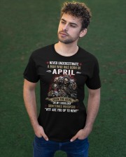 Tattoo April Classic T-Shirt apparel-classic-tshirt-lifestyle-front-43