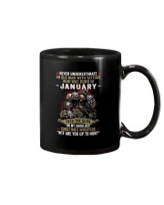 Tattos Old Man born in january Mug tile