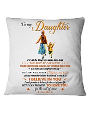 All The Thing May Hands Have Held Mom To Daughter Square Pillowcase tile