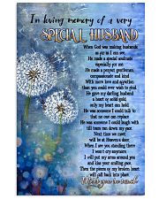 In Loving Memory Of A Very Special Husband Vertical Poster tile