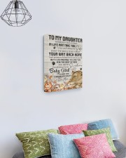 Wherever Your Journey In Life May Take To Daughter 11x14 Gallery Wrapped Canvas Prints aos-canvas-pgw-11x14-lifestyle-front-02