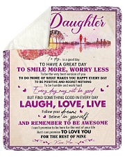 Today Is A Good Day Mom To Daughter Sherpa Fleece Blanket tile