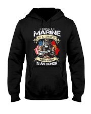 Being A Marine Hooded Sweatshirt thumbnail