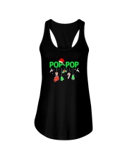 Mens Celebrate this Christmas with Poppop Xmas Ladies Flowy Tank thumbnail