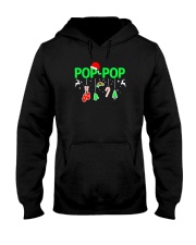 Mens Celebrate this Christmas with Poppop Xmas Hooded Sweatshirt thumbnail
