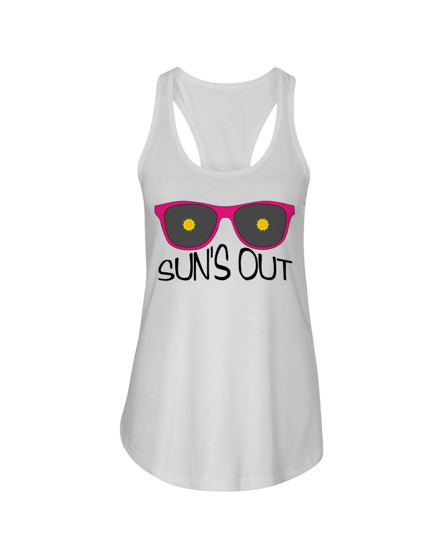 Sun's Out - Bun's Out Ladies Flowy Tank