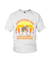 Sloth Cycling Team Cyclist Bicycle MTB Youth T-Shirt thumbnail