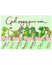 Dinosaur God Say You Are 17x11 Poster front