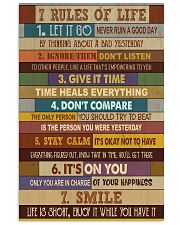 7 Rules Of Life Poster 11x17 Poster front