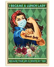 I Became A Lunch Lady Teacher Poster 11x17 Poster front